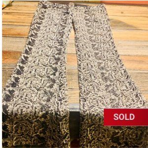 SW3 Boutique sheer lace pants